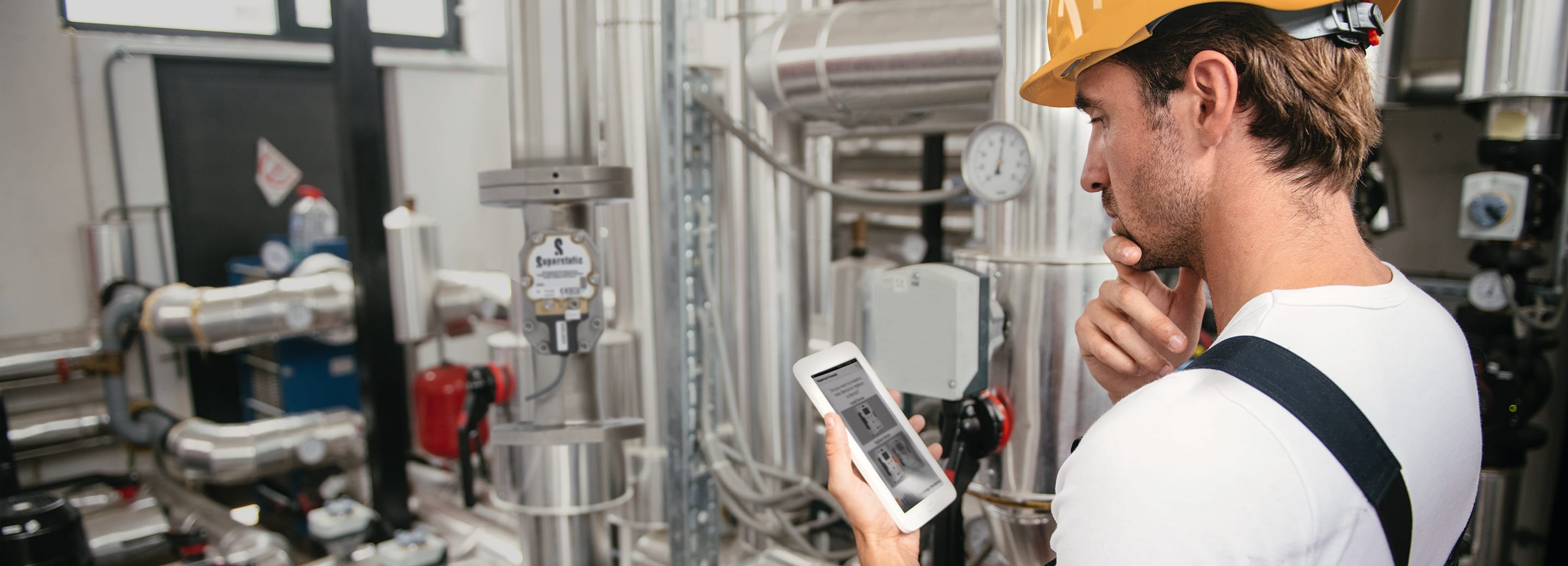 Sontex Tools Supercom programvare på nettbrett og Android-telefon for walk-by-avlesning